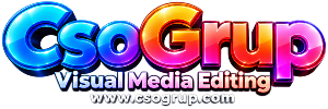 Banner CSOGrup - Visual Media Editing, 300 x 100 px