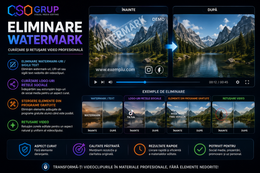 Eliminare Watermark csogrup