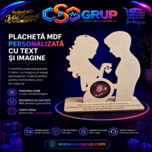 Placheta MDF Personalizata