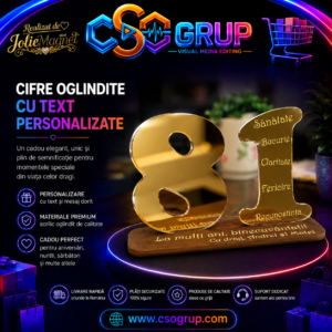 Cifre Oglindite Personalizate