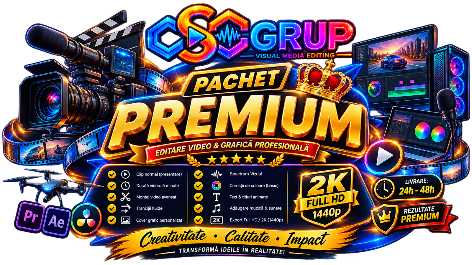 csogrup - pachet premium video