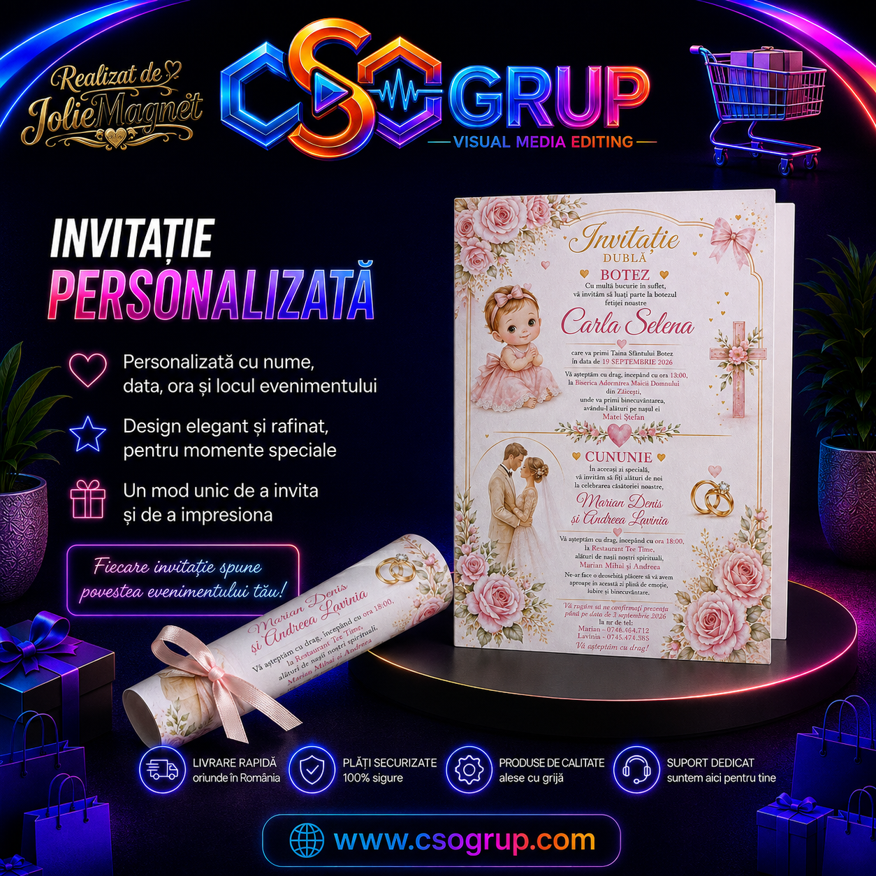 Invitatie Personalizata - imagine 2