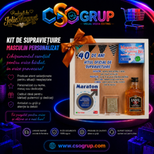 Kit de Supravietuire Masculin Personalizat