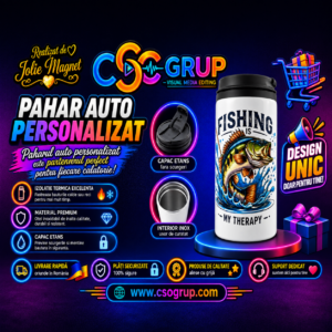 Pahar auto personalizat