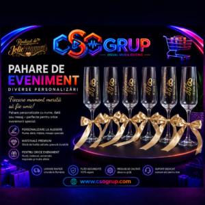 Pahare de Eveniment Personalizate