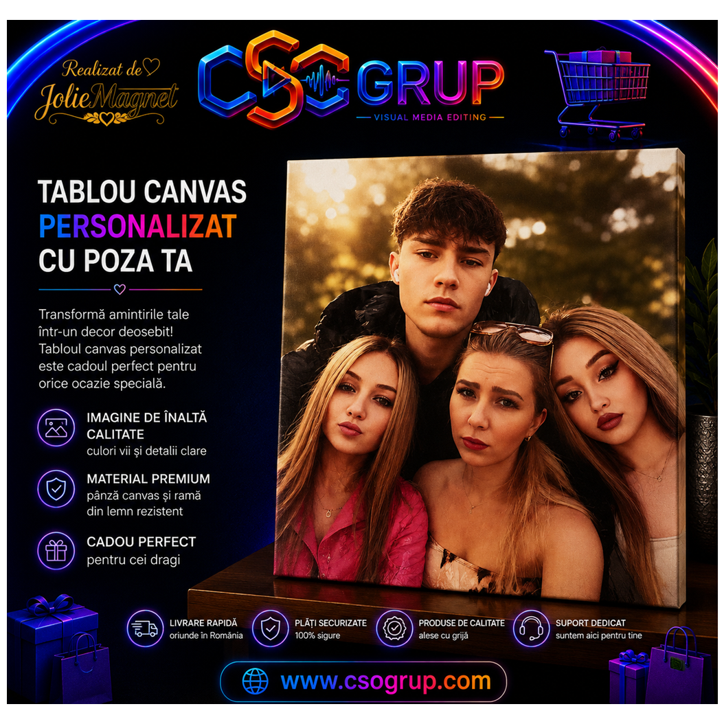 tablou canvas personalizat csogrup