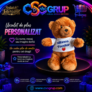 Ursulet de Plus Personalizat