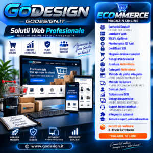 Ecommerce – Creare Magazin Online Profesional GoDesign
