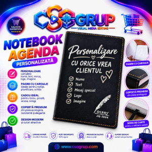 Notebook Agenda Personalizata