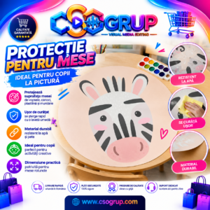 Protectie Mese Copii pentru Pictura
