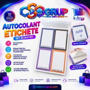Set 40 Etichete Autocolante
